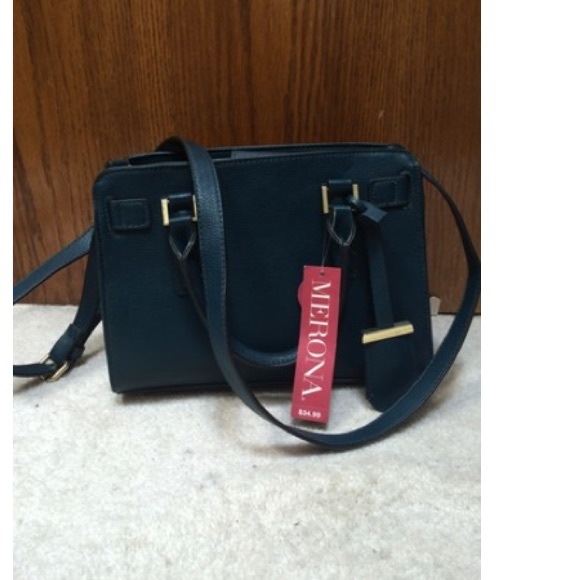 🎉HP🎉NWT Merona teal crossbody bag - Picture 2 of 6